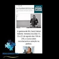 Matéria sobre nosso curso Recrutamento e Seleção na Prática no jornal Folha de Águas Claras. A matéria completa pode ser acompanhada através do link https://folhadeaguasclaras.com.br/2020/07/29/curso-on-line-de-recrutamento-e-selecao-na-pratica