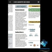 Nota sobre o curso de Recrutamento e Seleção na Prática no Jornal Correio Braziliense do dia 04 de Agosto.