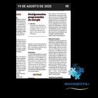 Nota no jornal Correio Braziliense sobre o curso de Recrutamento e Seleção na Prática da RHConecta+ Escola Executiva no dia 19 de Agosto.