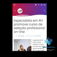 Nota no Portal Cadê Brasília sobre o Curso de R&S na Prática