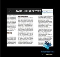 Nota sobre o curso de R&S na Prática no jornal Correio Braziliense